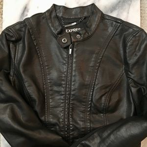 Express Faux Leather Jacket